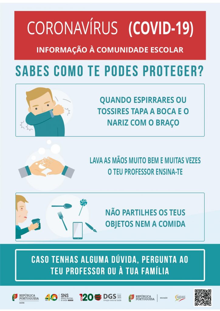 Notícia Prevenção da COVID-19 - Coronavírus